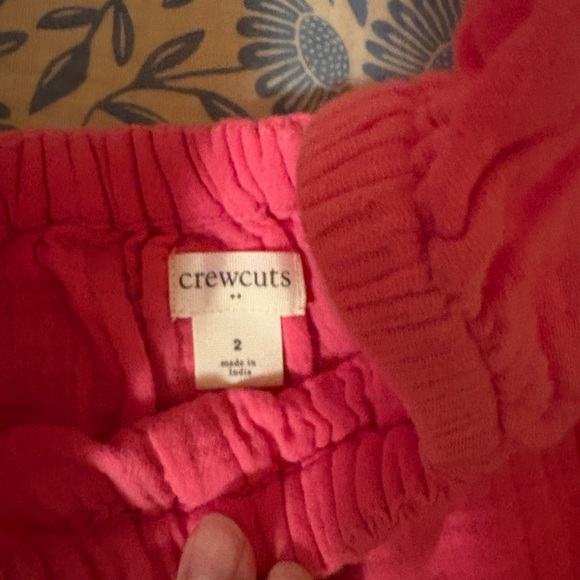 Crewcuts Vibrant Pink Ruffled Set - Picture 2 of 2